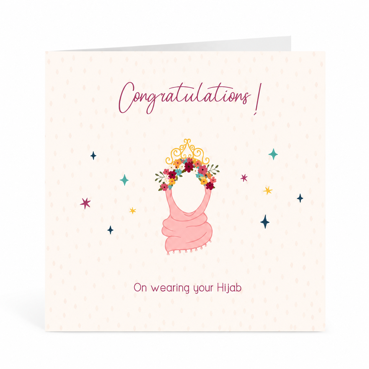Congratulations on wearing the Hijab