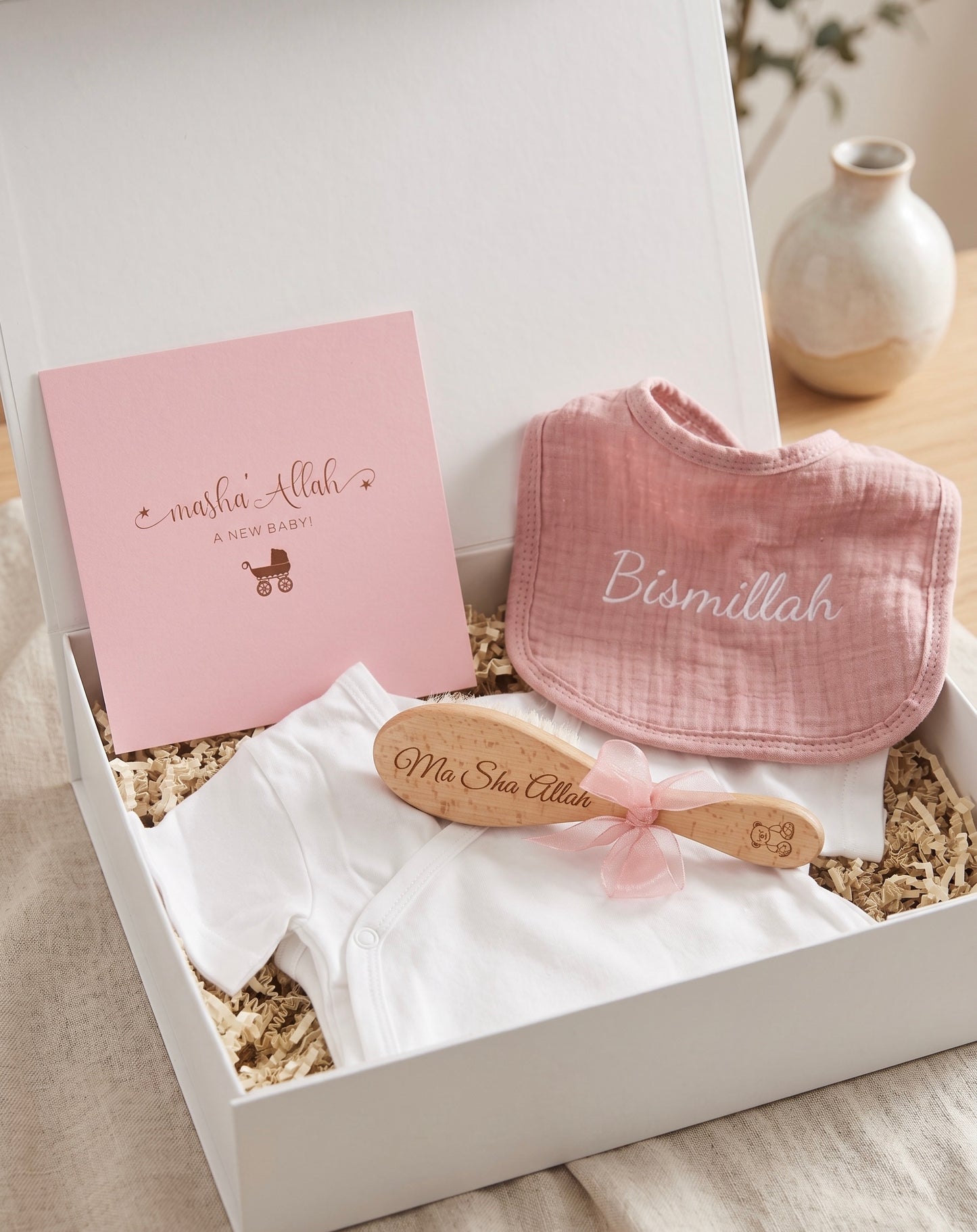 Masha’Allah Baby Giftbox – Liefdevol islamitisch kraamcadeau