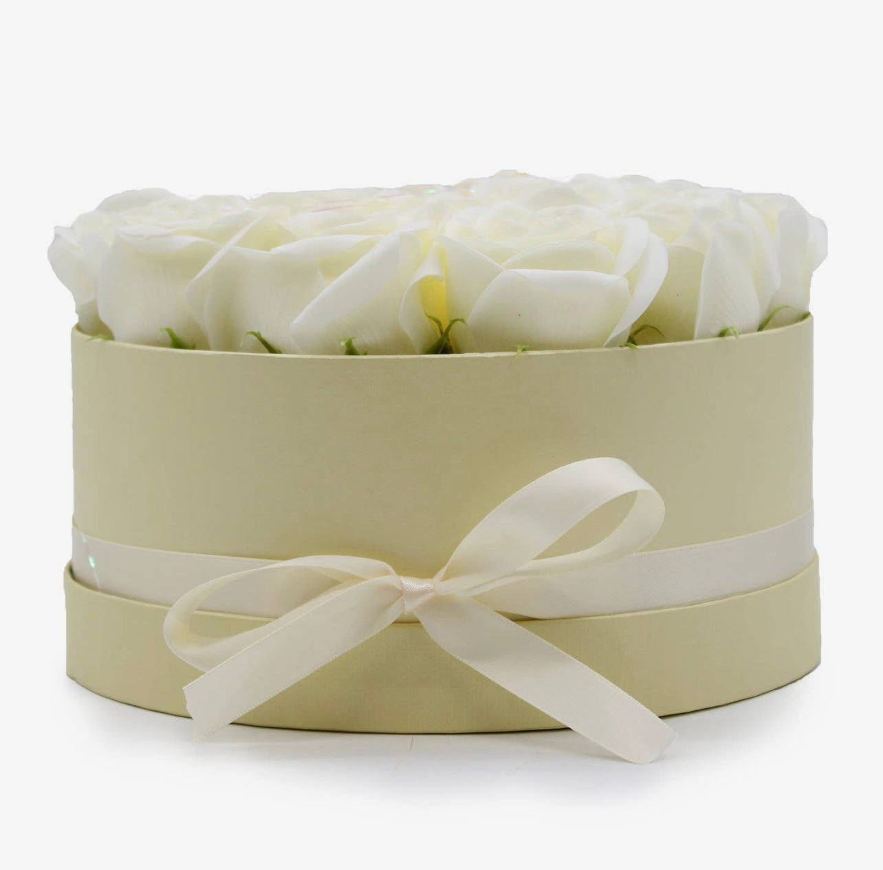 Luxe Zeeprozen Boeket créme | 14 Zeepbloemen