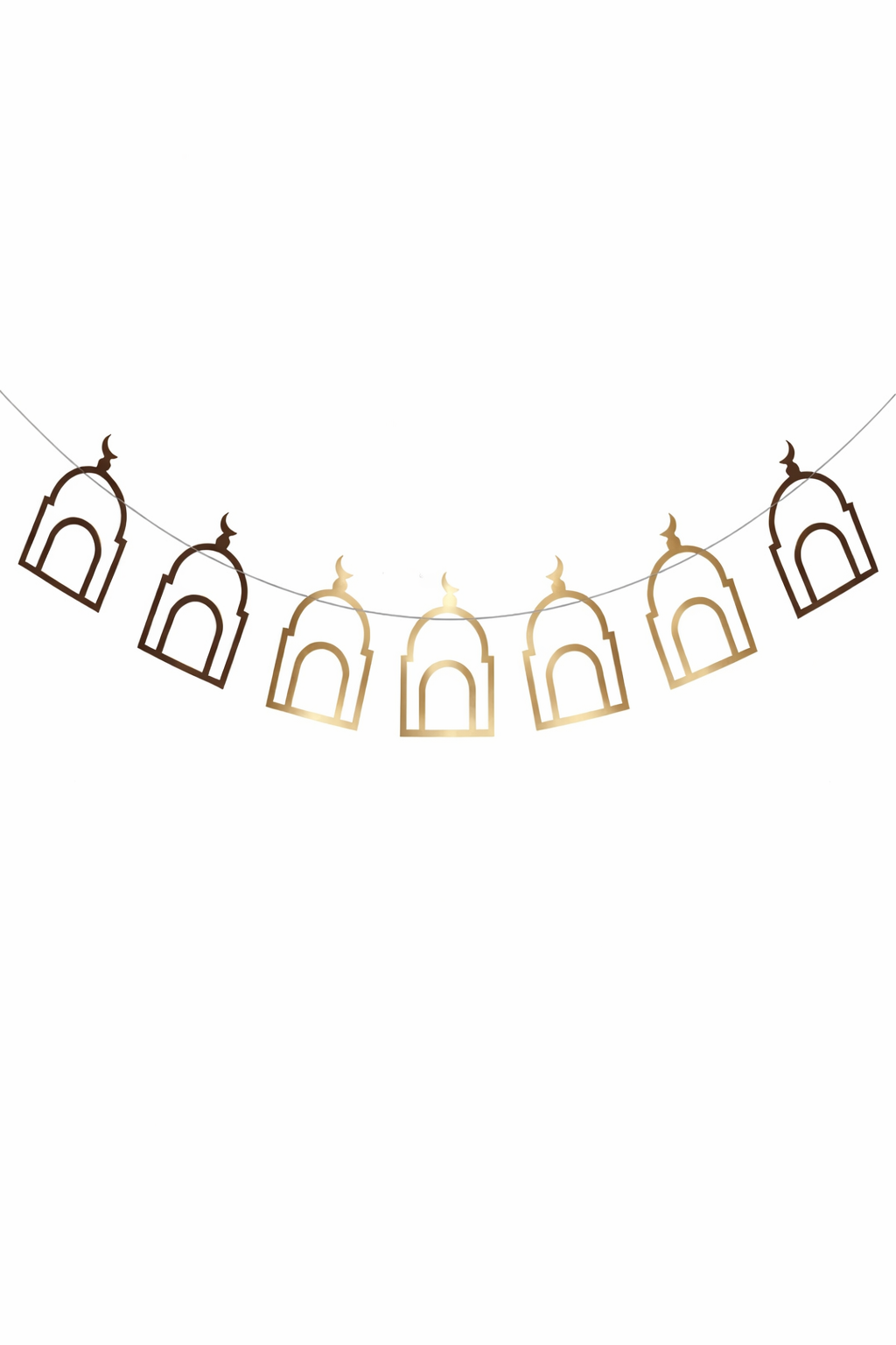 Gouden Moskee Slinger – Islamitische Decoratie