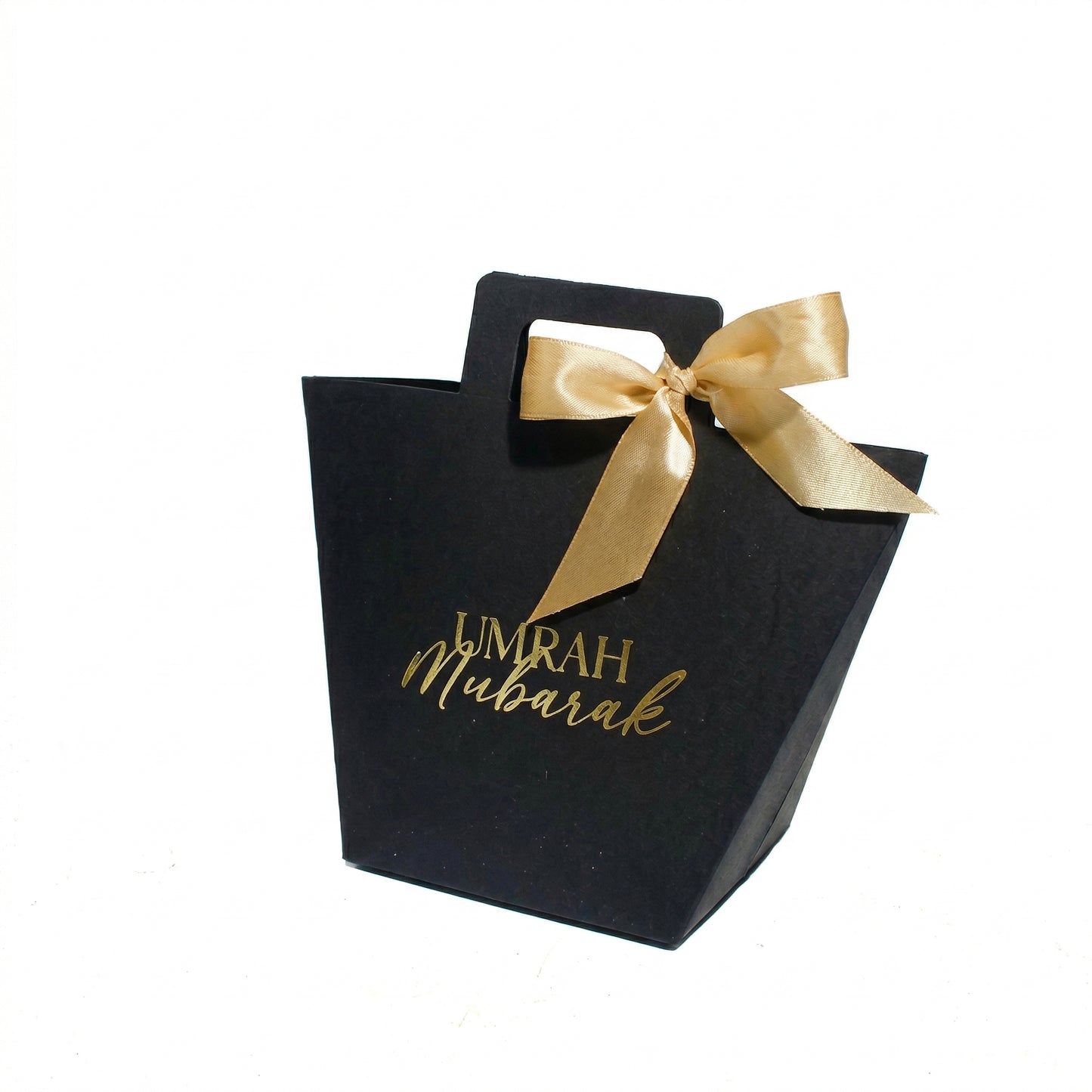 Luxe Umrah Mubarak Cadeautasjes – zwart (set van 5)