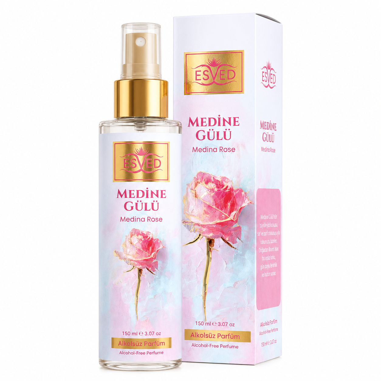 Medina Rose – Alcoholvrije Parfum Spray 150 ml