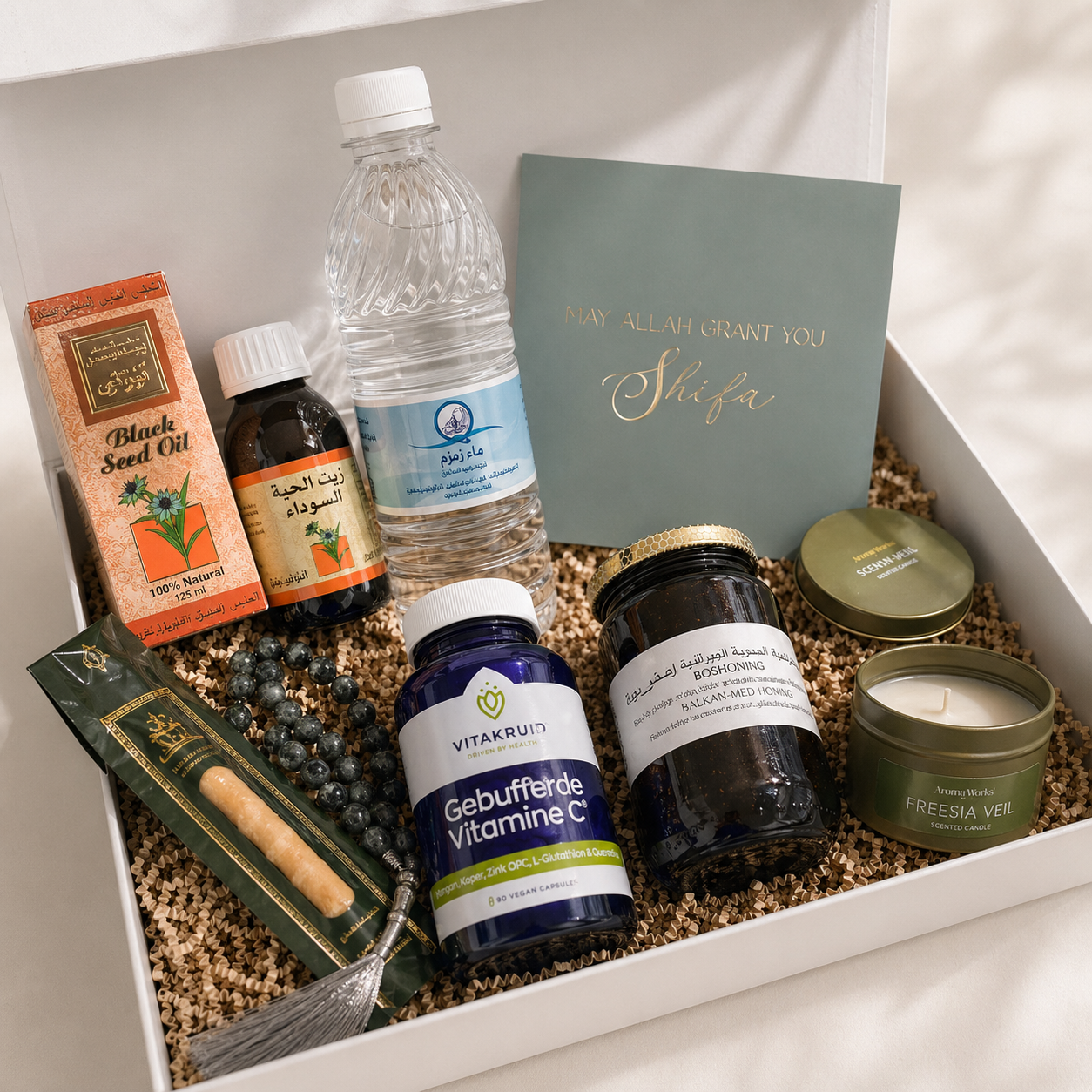 Shifa Giftbox | Luxe Beterschap Geschenk