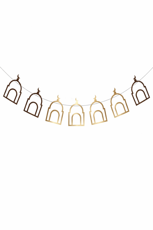 Gouden Moskee Slinger – Islamitische Decoratie