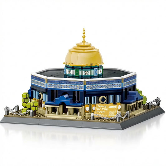 Al-Aqsa Rotskoepel Moskee Bouwset – 983 Bouwstenen