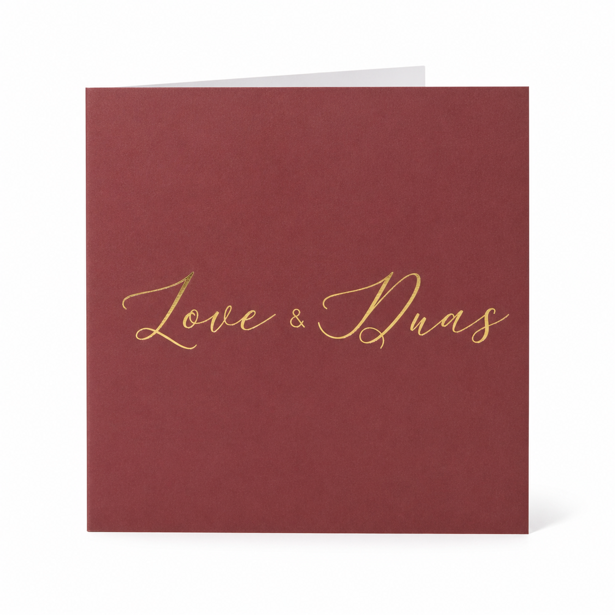 Love & Dua’s Wenskaart