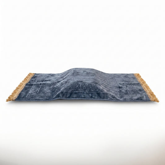 Ergonomisch Gebedskleed Blauw – Extra Comfort voor Knieën