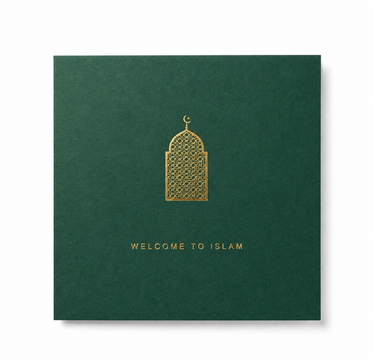 Welcome to Islam Wenskaart – Islamitische Revert Felicitatiekaart