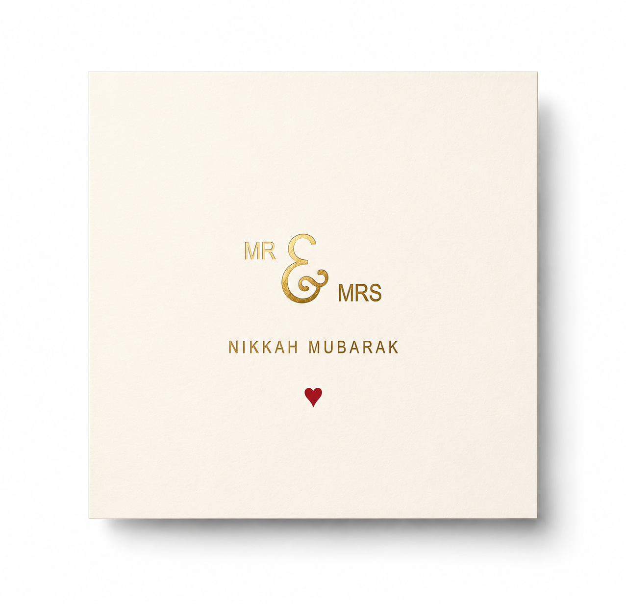 Nikah Mubarak Wenskaart – Islamitische Huwelijkskaart