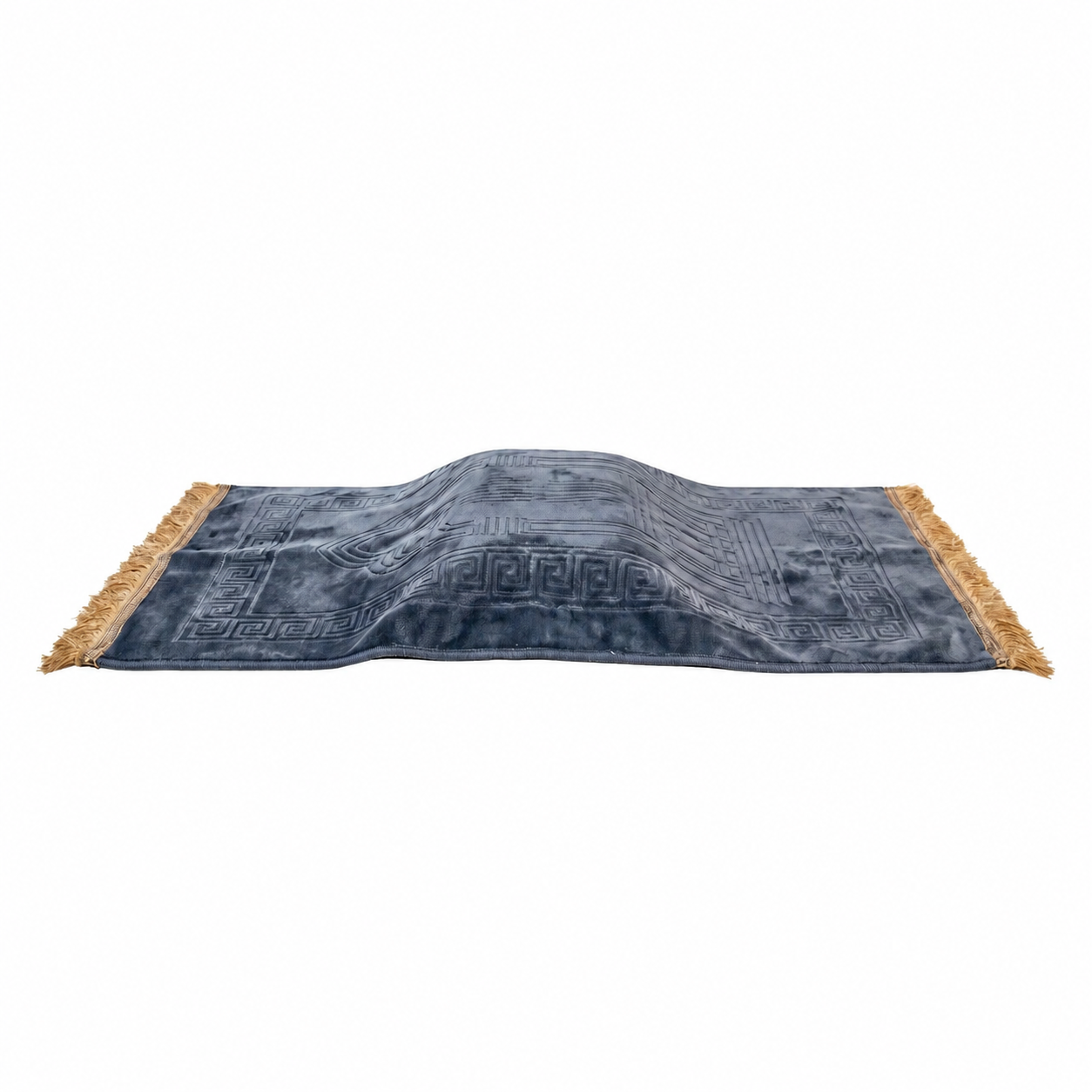 Ergonomisch Gebedskleed Blauw – Extra Comfort voor Knieën